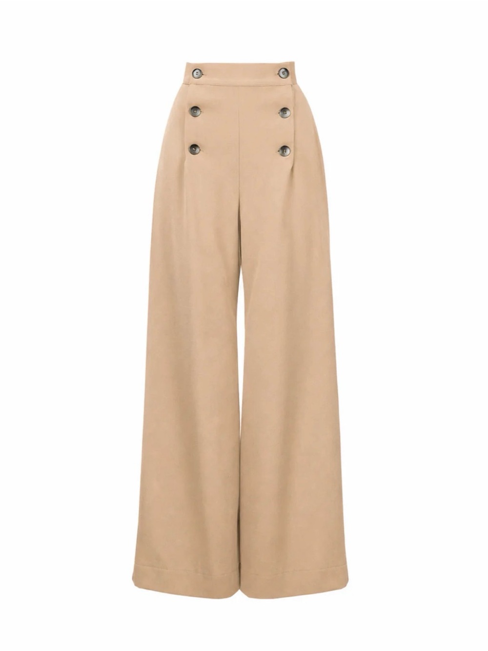 The house of foxy 1930s Sailor Pants in Tan